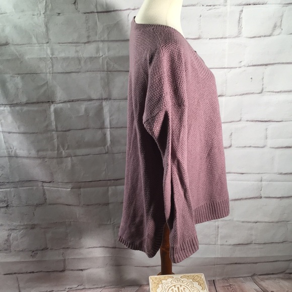 Madewell Chronicle Textured Pullover in Purple - Picture 5 of 8